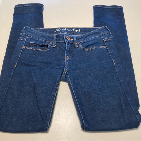 American Eagle Outfitters Denim - American Eagle Skinny Jeans Dark Wash 2
